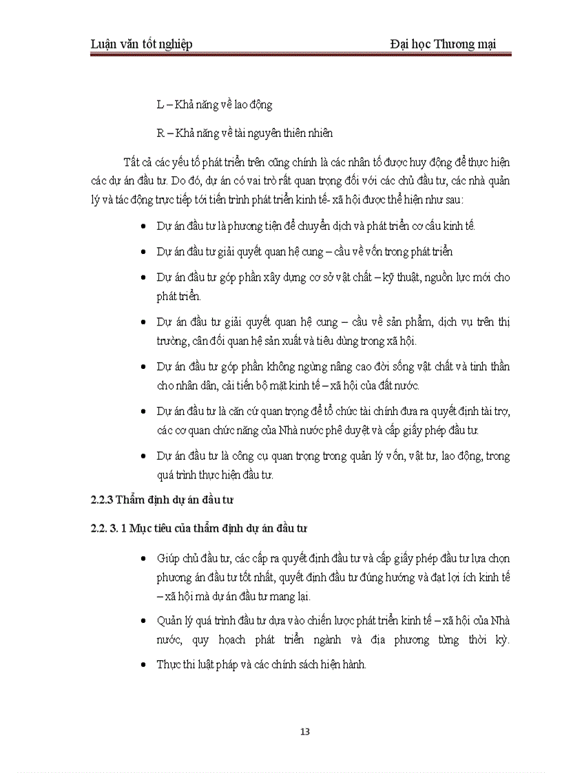 image for page Một số giải pháp nhằm hoàn thiện công tác thẩm định dự án đầu tư tại BIDV – Chi nhánh Quang Trung