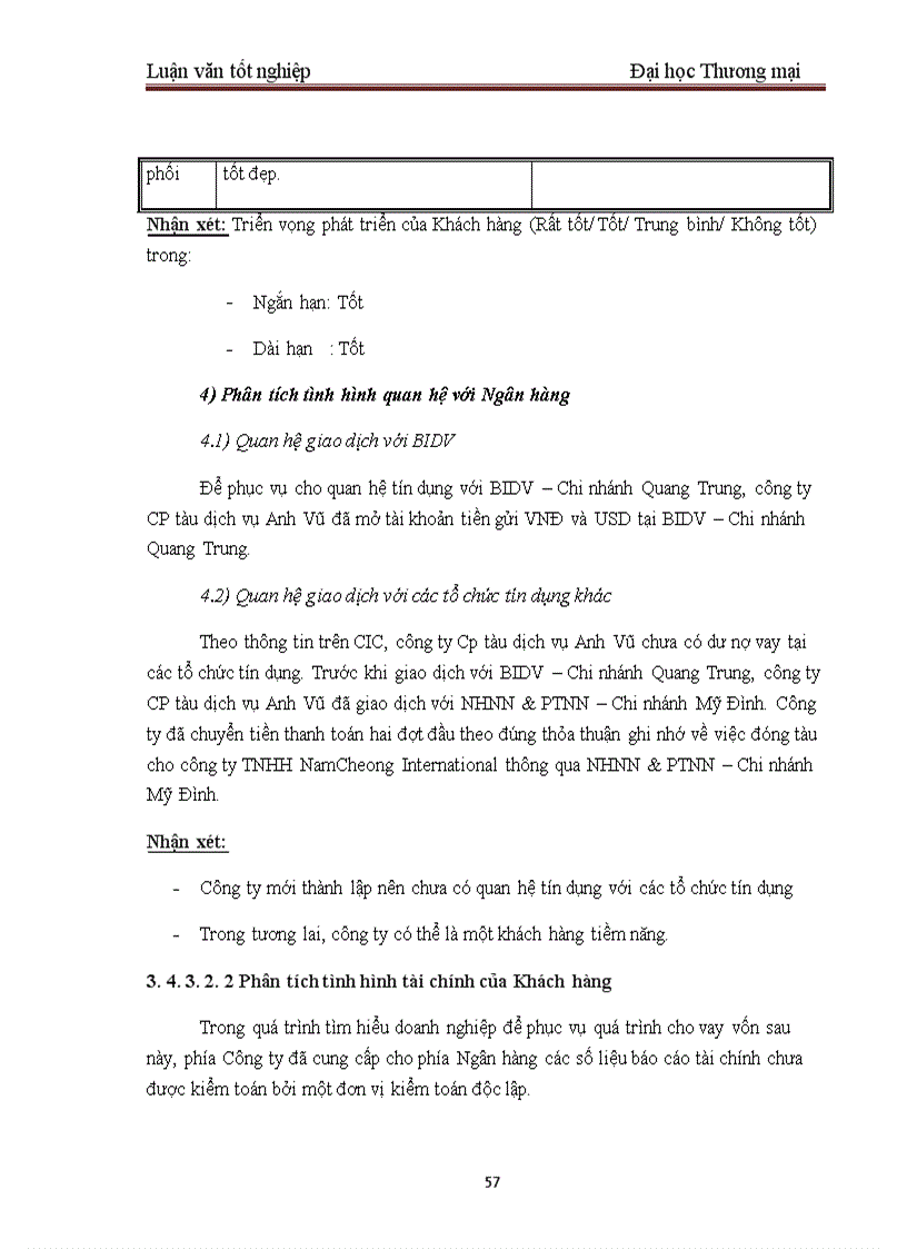 image for page Một số giải pháp nhằm hoàn thiện công tác thẩm định dự án đầu tư tại BIDV – Chi nhánh Quang Trung