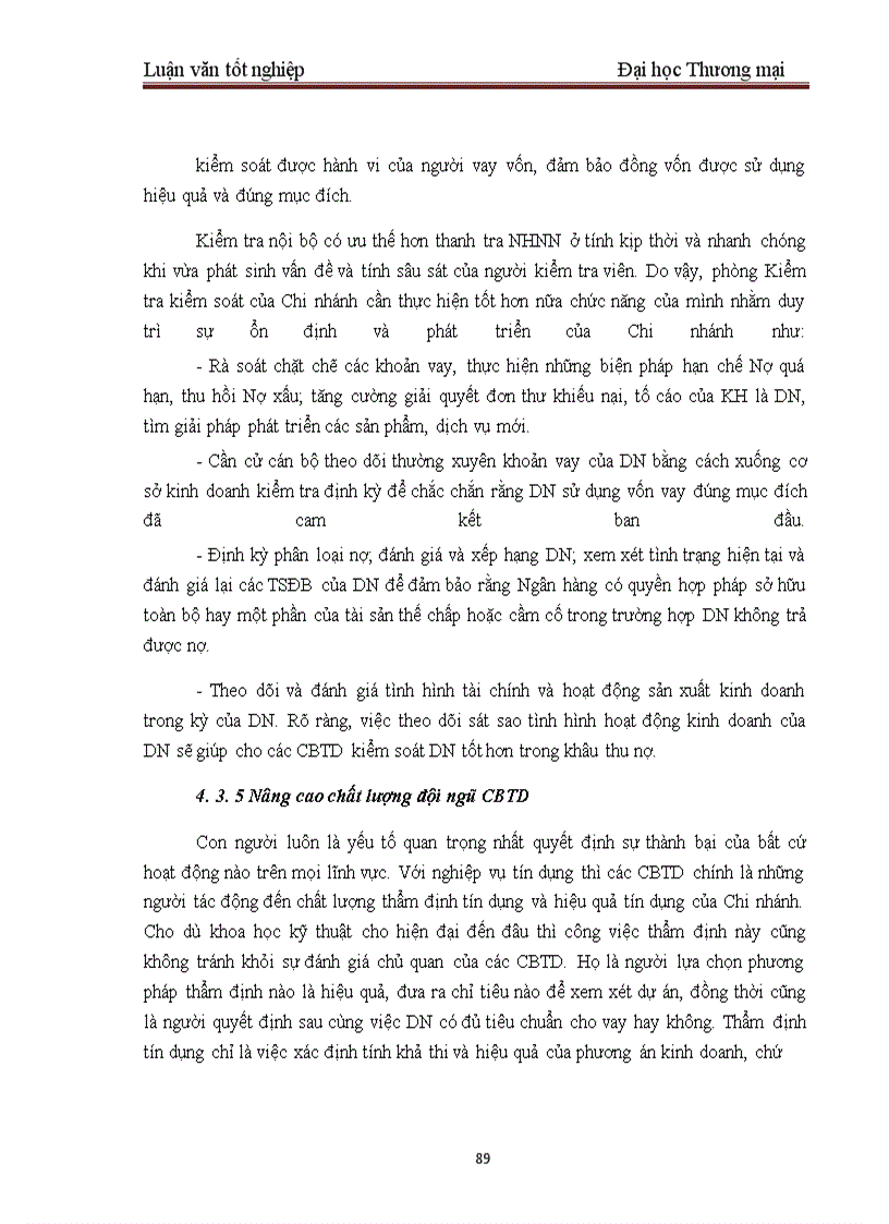 image for page Một số giải pháp nhằm hoàn thiện công tác thẩm định dự án đầu tư tại BIDV – Chi nhánh Quang Trung