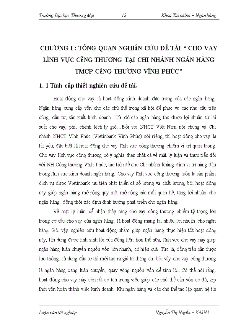 image for page Cho vay lĩnh vực công thương tại ngân hàng TMCP Công thương Việt Nam – Chi nhánh Vĩnh Phúc