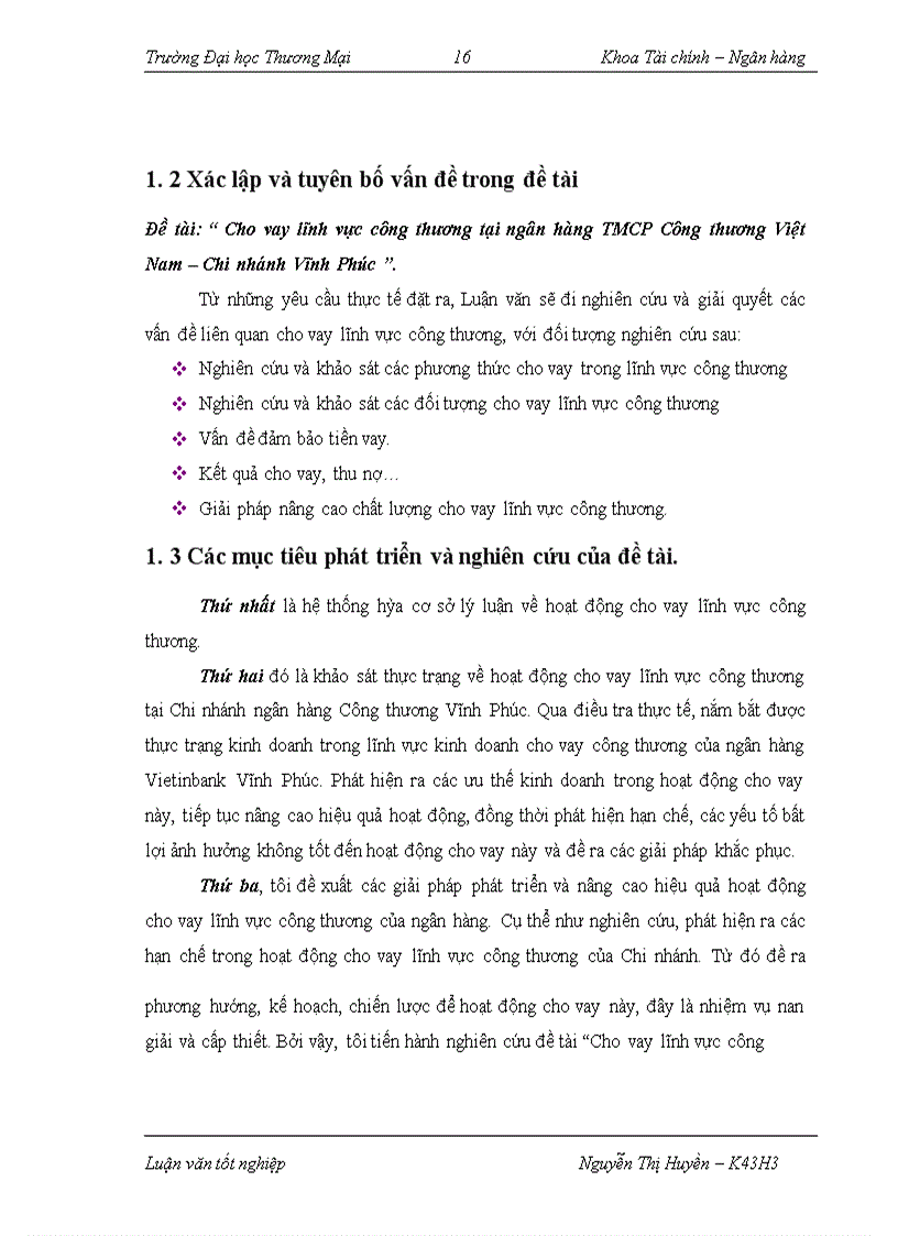 image for page Cho vay lĩnh vực công thương tại ngân hàng TMCP Công thương Việt Nam – Chi nhánh Vĩnh Phúc
