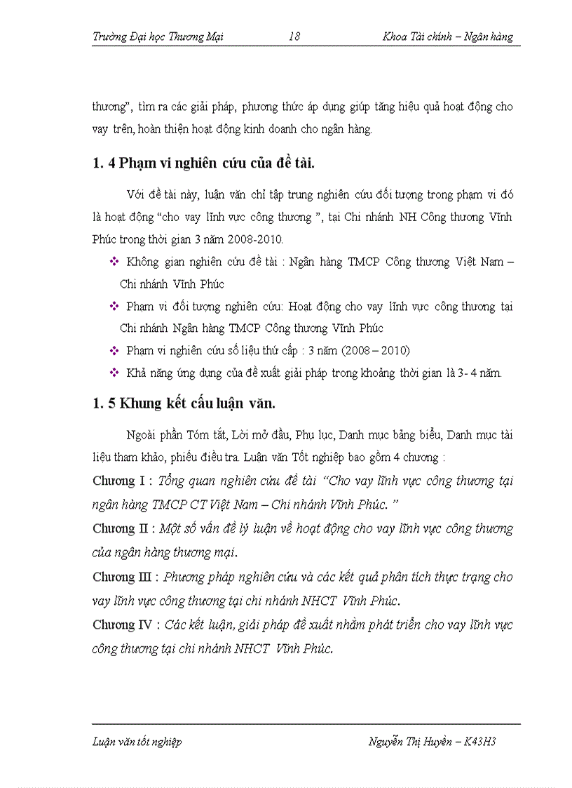 image for page Cho vay lĩnh vực công thương tại ngân hàng TMCP Công thương Việt Nam – Chi nhánh Vĩnh Phúc
