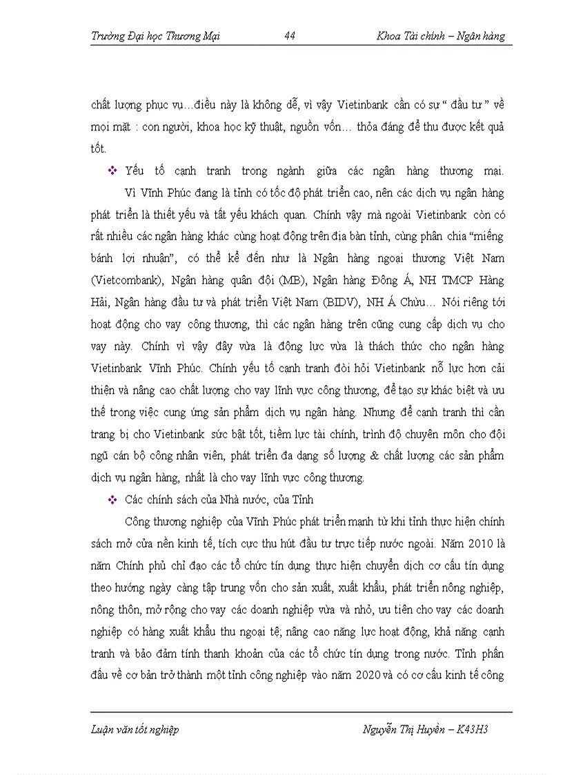 image for page Cho vay lĩnh vực công thương tại ngân hàng TMCP Công thương Việt Nam – Chi nhánh Vĩnh Phúc