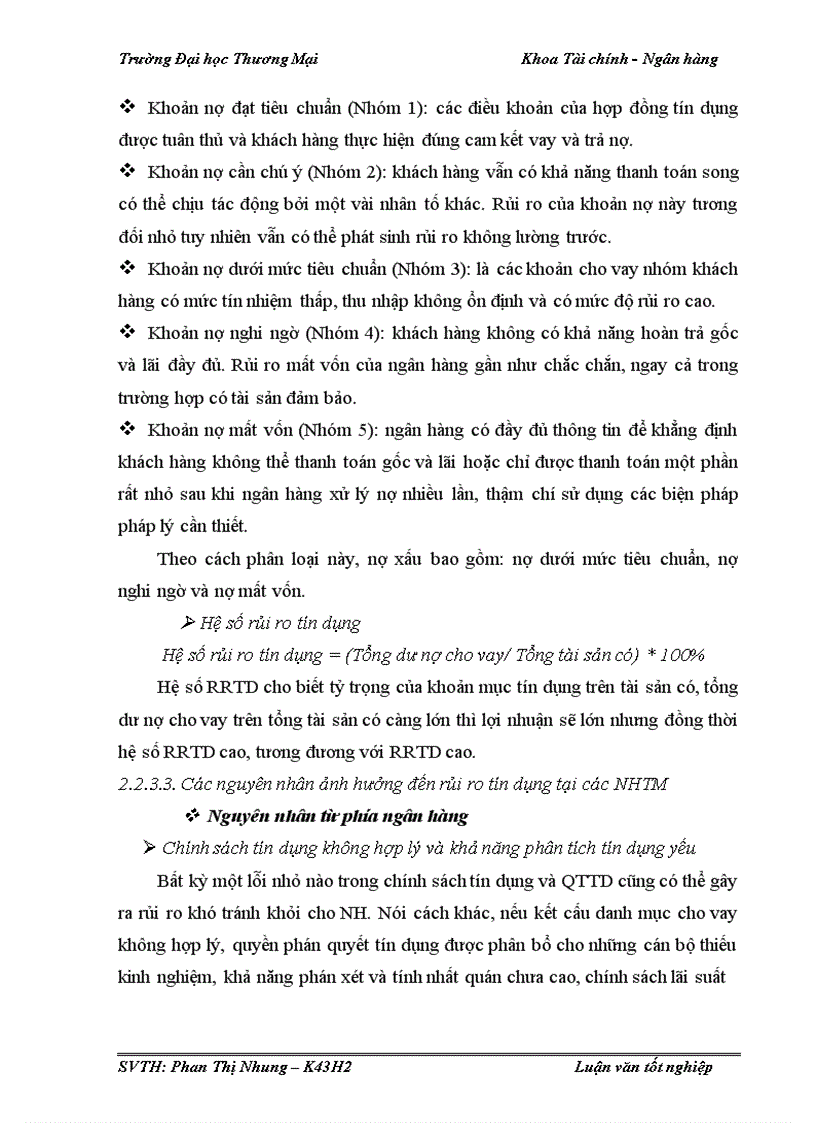 image for page Quản trị rủi ro tín dụng trong hoạt động cho vay khách hàng doanh nghiệp tại Vietinbank Hoàn Kiếm