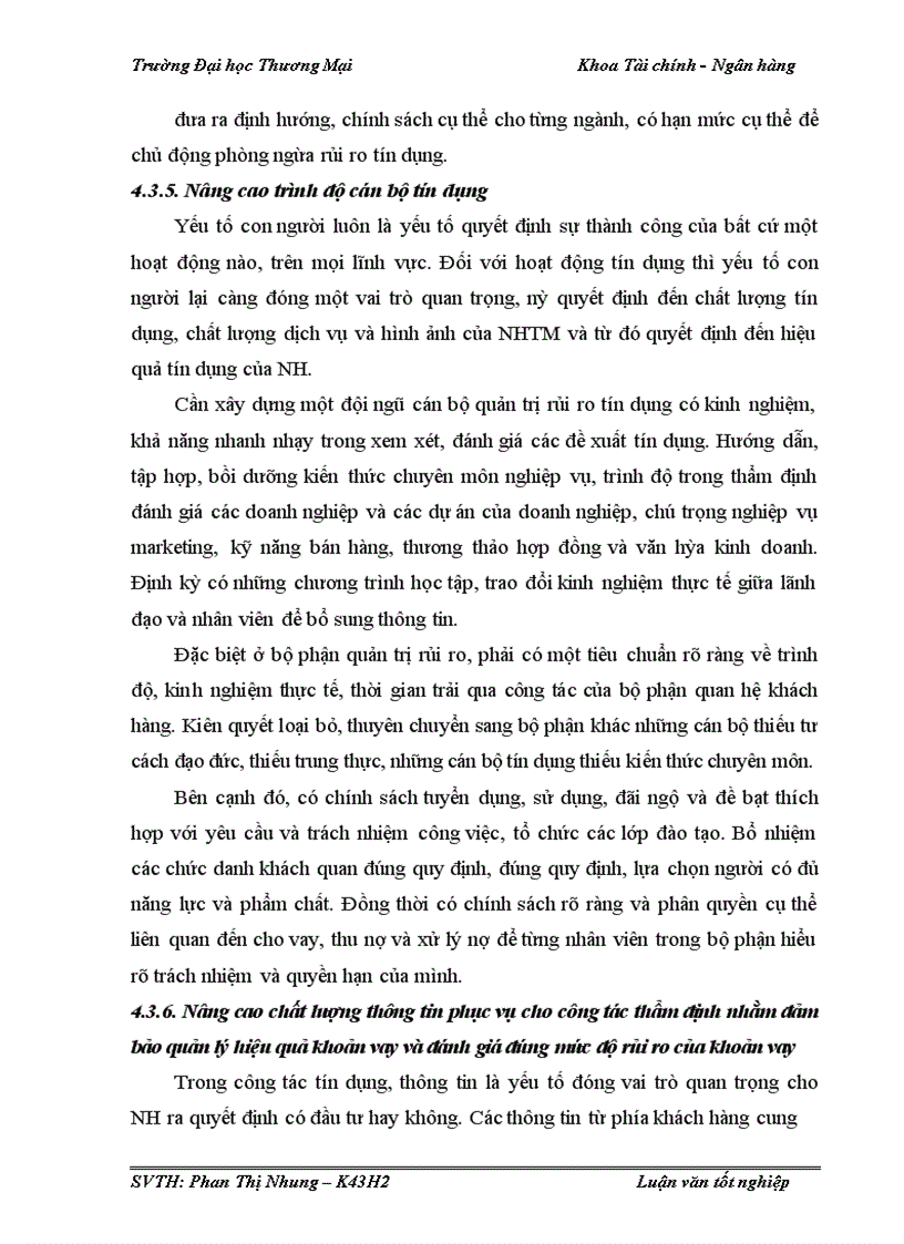 image for page Quản trị rủi ro tín dụng trong hoạt động cho vay khách hàng doanh nghiệp tại Vietinbank Hoàn Kiếm
