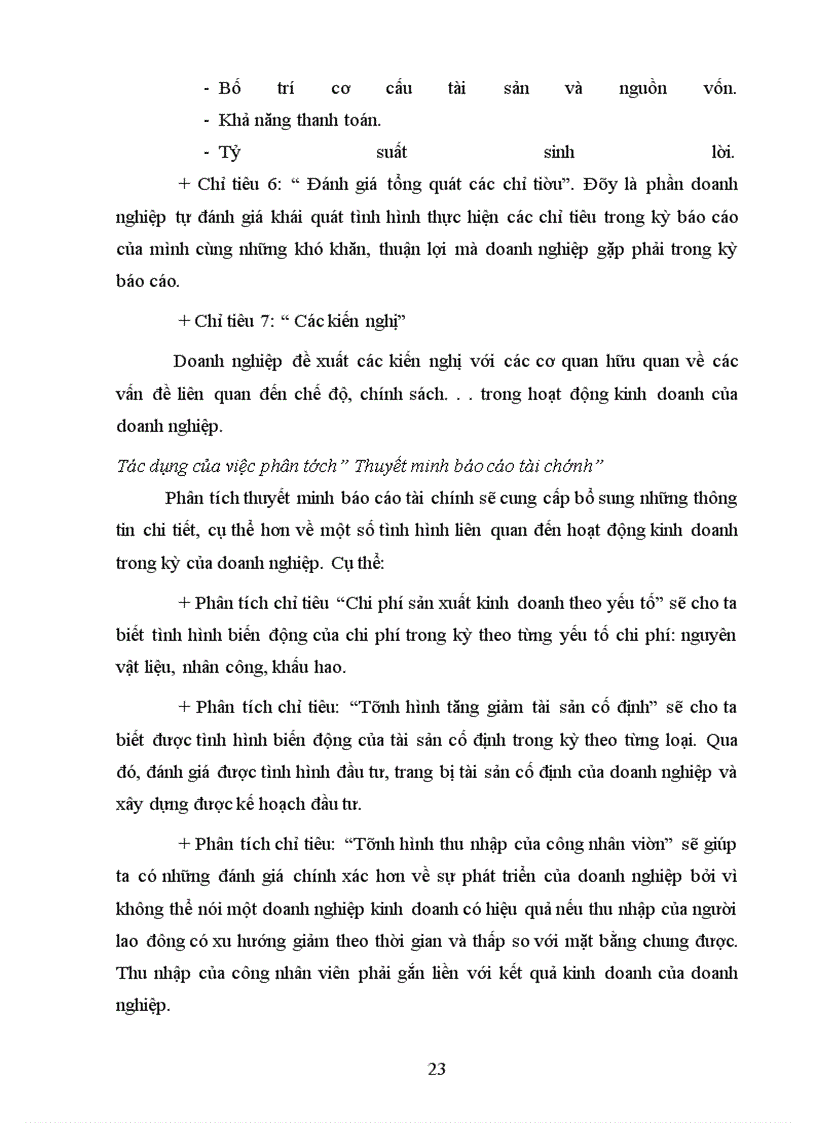 image for page Phân tích tình hình tài chính Công tư vấn giám sát và xây dựng công trình