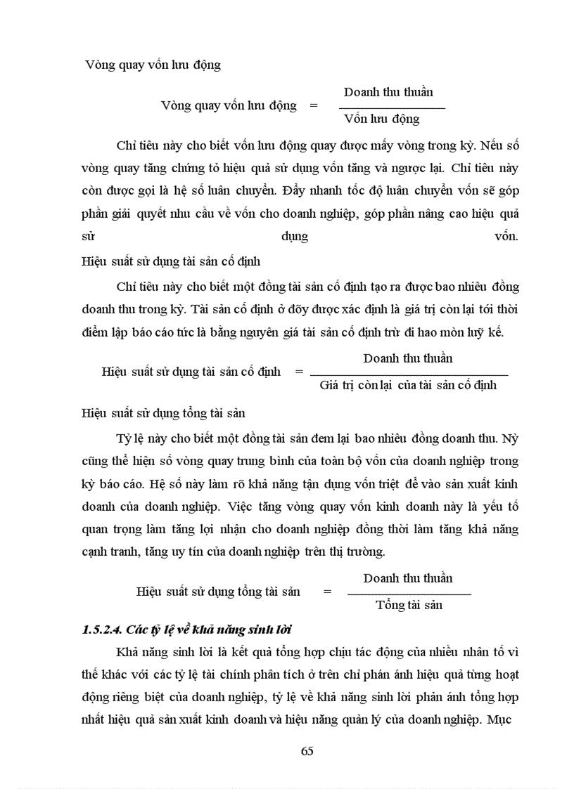 image for page Phân tích tình hình tài chính Công tư vấn giám sát và xây dựng công trình