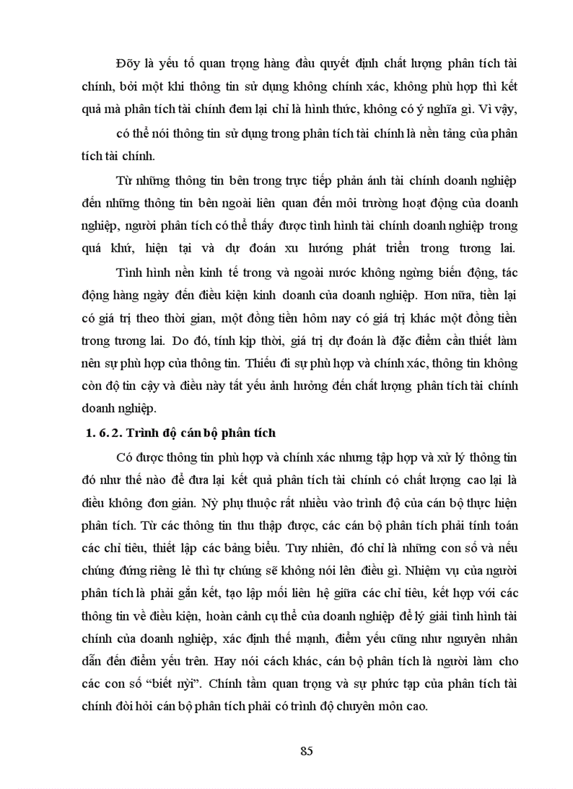 image for page Phân tích tình hình tài chính Công tư vấn giám sát và xây dựng công trình