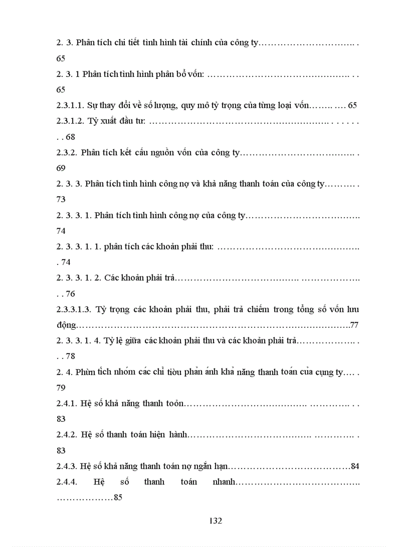 image for page Phân tích tình hình tài chính Công tư vấn giám sát và xây dựng công trình