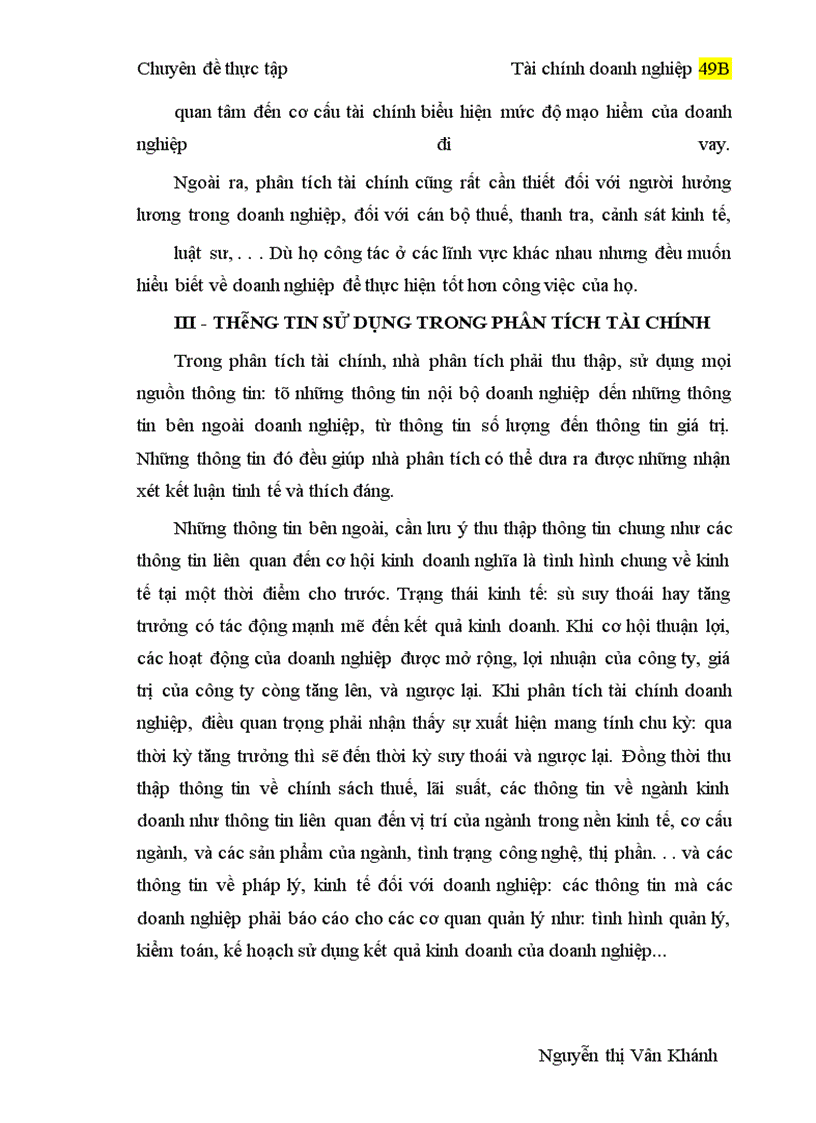 image for page Ứng dụng phương pháp phân tích tỷ số và phương pháp so sánh vào phân tích tài chính của Công ty may Đức Giang