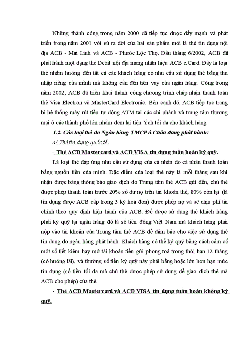 image for page Giải pháp nhằm hoàn thiện và nâng cao hoạt động phát hành, thanh toán thẻ tại NHTMCP á Châu