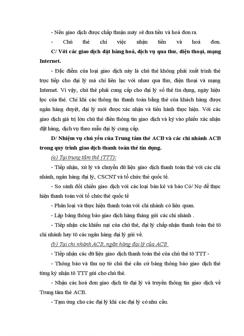image for page Giải pháp nhằm hoàn thiện và nâng cao hoạt động phát hành, thanh toán thẻ tại NHTMCP á Châu