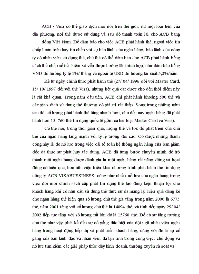 image for page Giải pháp nhằm hoàn thiện và nâng cao hoạt động phát hành, thanh toán thẻ tại NHTMCP á Châu