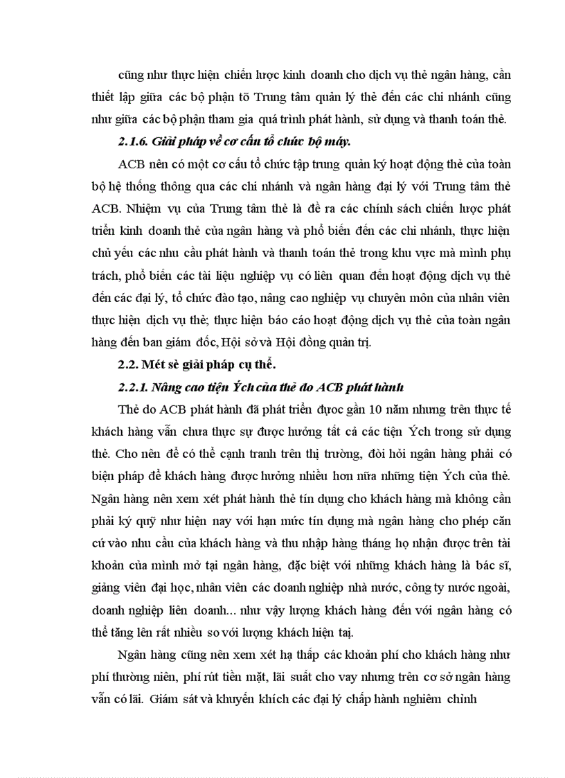 image for page Giải pháp nhằm hoàn thiện và nâng cao hoạt động phát hành, thanh toán thẻ tại NHTMCP á Châu