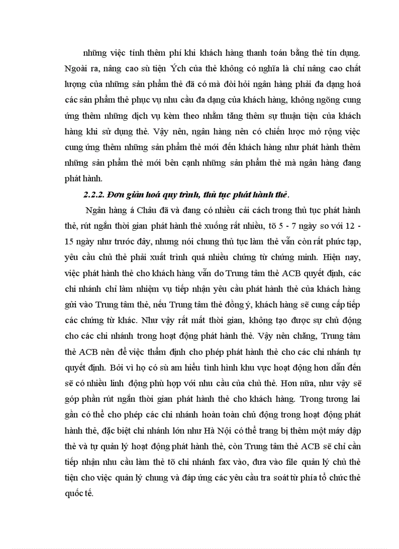 image for page Giải pháp nhằm hoàn thiện và nâng cao hoạt động phát hành, thanh toán thẻ tại NHTMCP á Châu