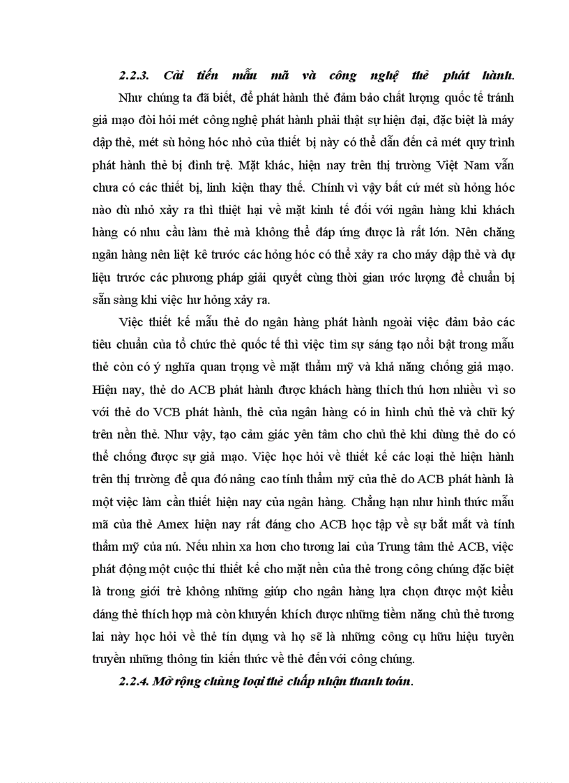 image for page Giải pháp nhằm hoàn thiện và nâng cao hoạt động phát hành, thanh toán thẻ tại NHTMCP á Châu
