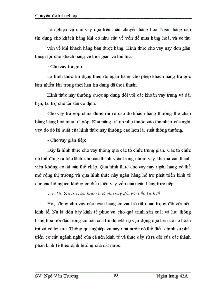 image for page Giải pháp phòng ngừa và hạn chế rủi ro trong cho vay tại ngân hàng công thương Thanh Hoá