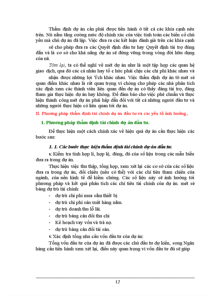 image for page Một số giải pháp nhằm nâng cao hiệu quả công tác thẩm định tài chính trong cho vay trung dài hạn tại Sở Giao Dịch NHNoVN