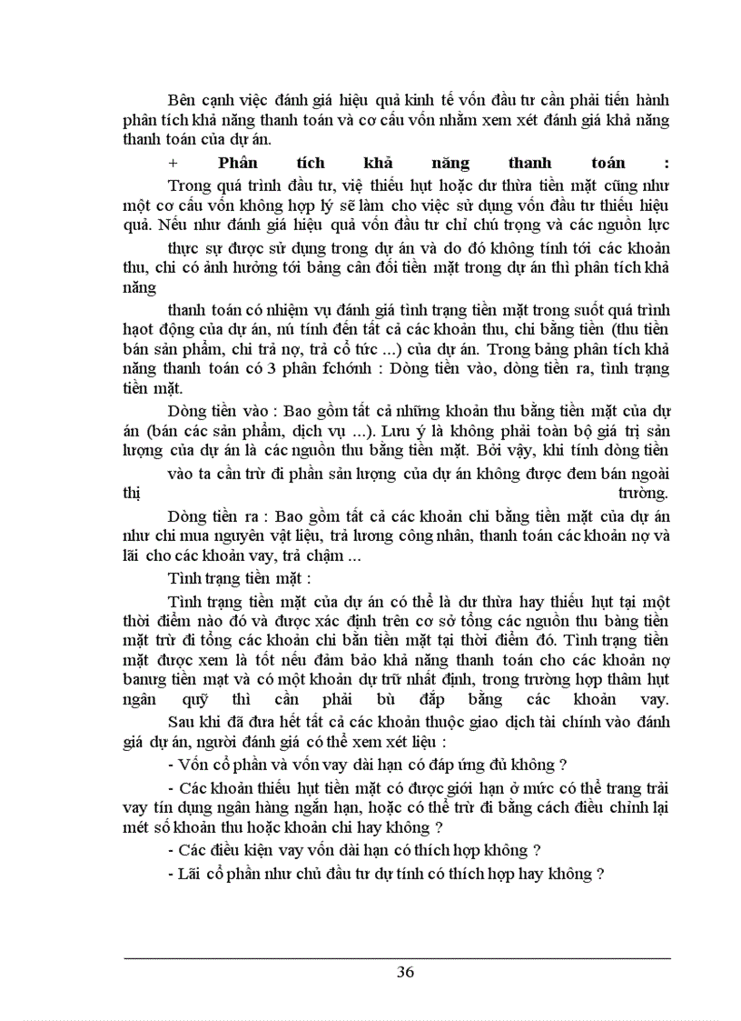 image for page Một số giải pháp nhằm nâng cao hiệu quả công tác thẩm định tài chính trong cho vay trung dài hạn tại Sở Giao Dịch NHNoVN