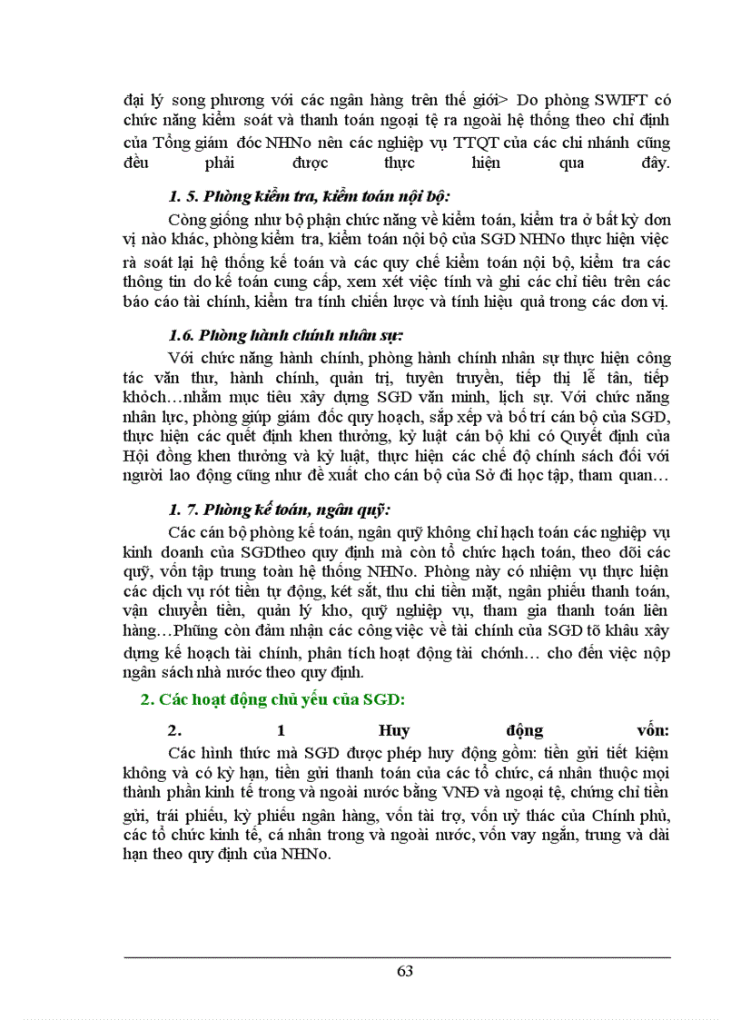 image for page Một số giải pháp nhằm nâng cao hiệu quả công tác thẩm định tài chính trong cho vay trung dài hạn tại Sở Giao Dịch NHNoVN