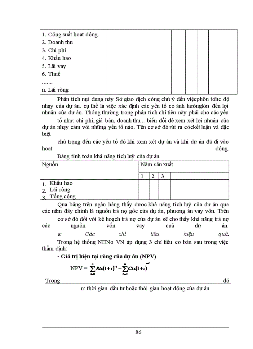 image for page Một số giải pháp nhằm nâng cao hiệu quả công tác thẩm định tài chính trong cho vay trung dài hạn tại Sở Giao Dịch NHNoVN