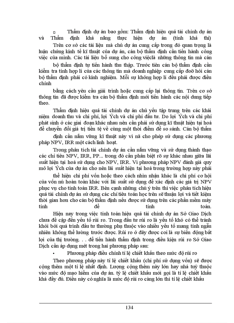 image for page Một số giải pháp nhằm nâng cao hiệu quả công tác thẩm định tài chính trong cho vay trung dài hạn tại Sở Giao Dịch NHNoVN