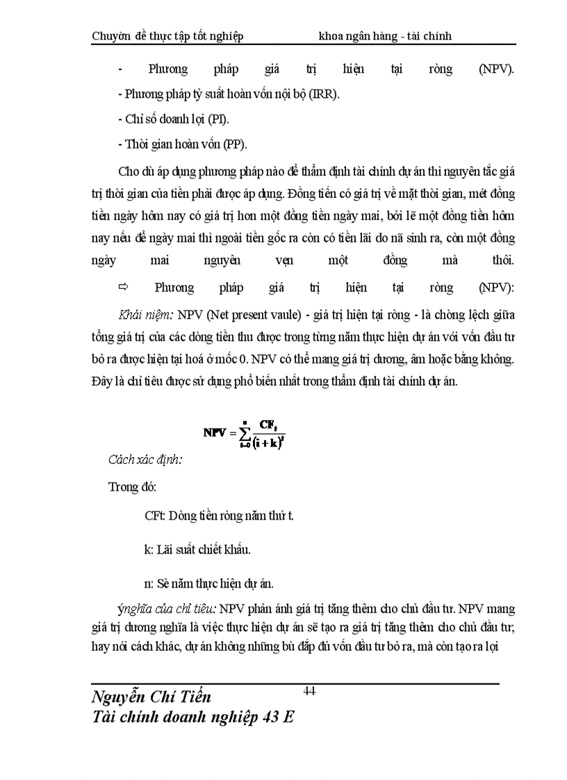 image for page Giải pháp nâng cao chất lượng thẩm định tài chính dự án đầu tư tài Chi nhánh NHNo & PTNN Nam Hà Nội