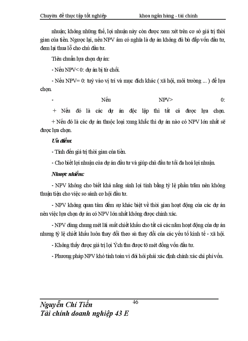 image for page Giải pháp nâng cao chất lượng thẩm định tài chính dự án đầu tư tài Chi nhánh NHNo & PTNN Nam Hà Nội