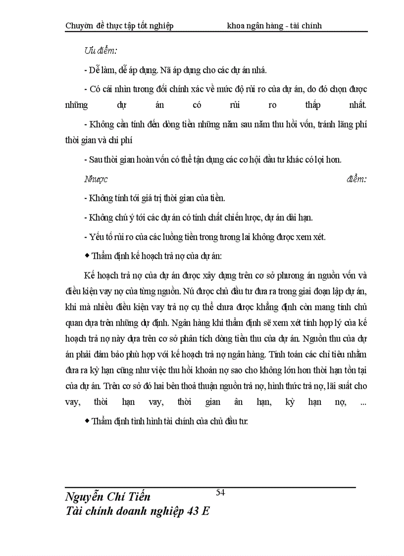 image for page Giải pháp nâng cao chất lượng thẩm định tài chính dự án đầu tư tài Chi nhánh NHNo & PTNN Nam Hà Nội