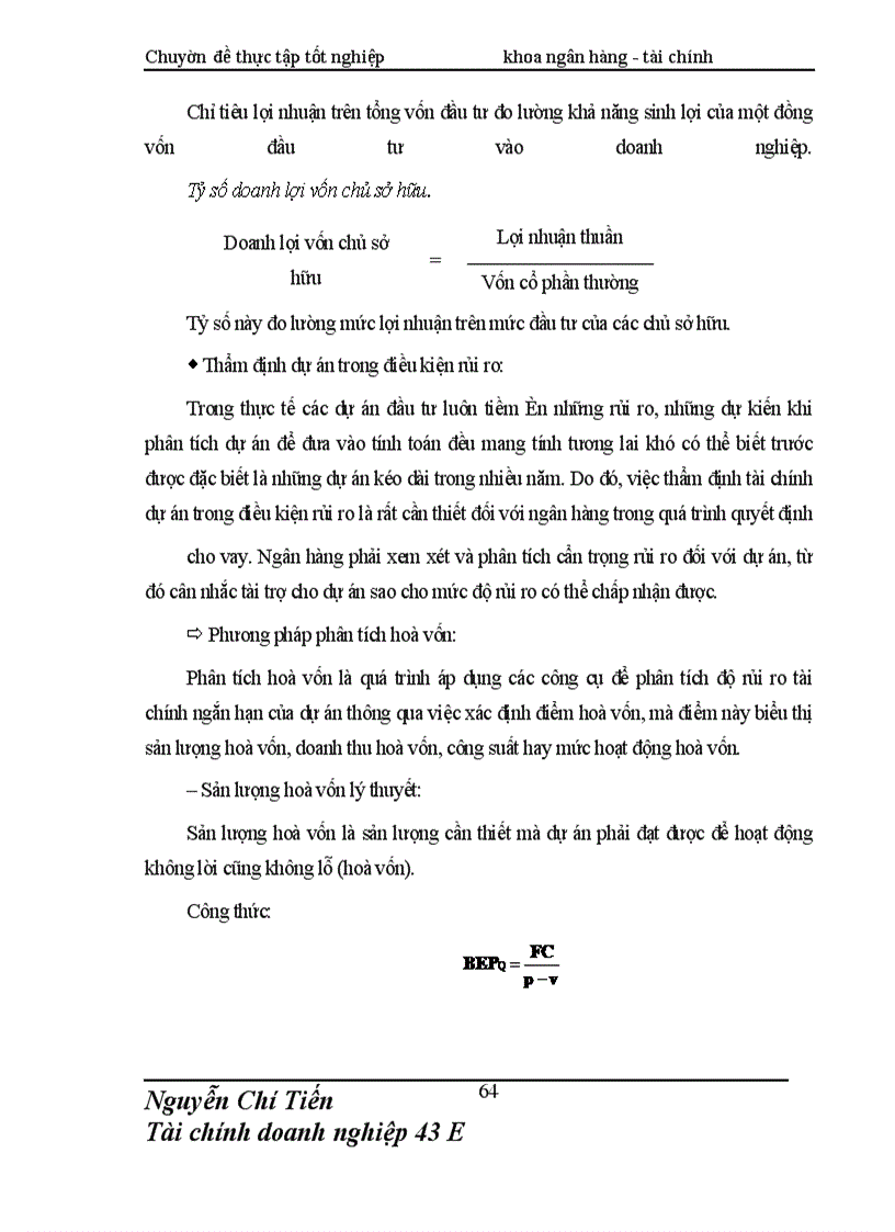 image for page Giải pháp nâng cao chất lượng thẩm định tài chính dự án đầu tư tài Chi nhánh NHNo & PTNN Nam Hà Nội