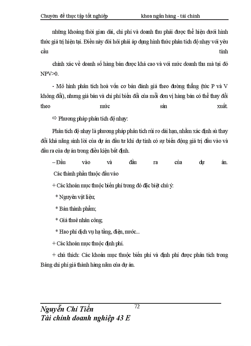 image for page Giải pháp nâng cao chất lượng thẩm định tài chính dự án đầu tư tài Chi nhánh NHNo & PTNN Nam Hà Nội