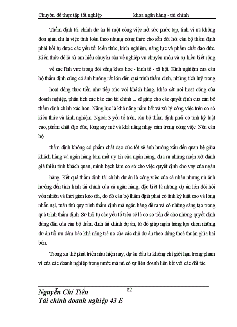 image for page Giải pháp nâng cao chất lượng thẩm định tài chính dự án đầu tư tài Chi nhánh NHNo & PTNN Nam Hà Nội
