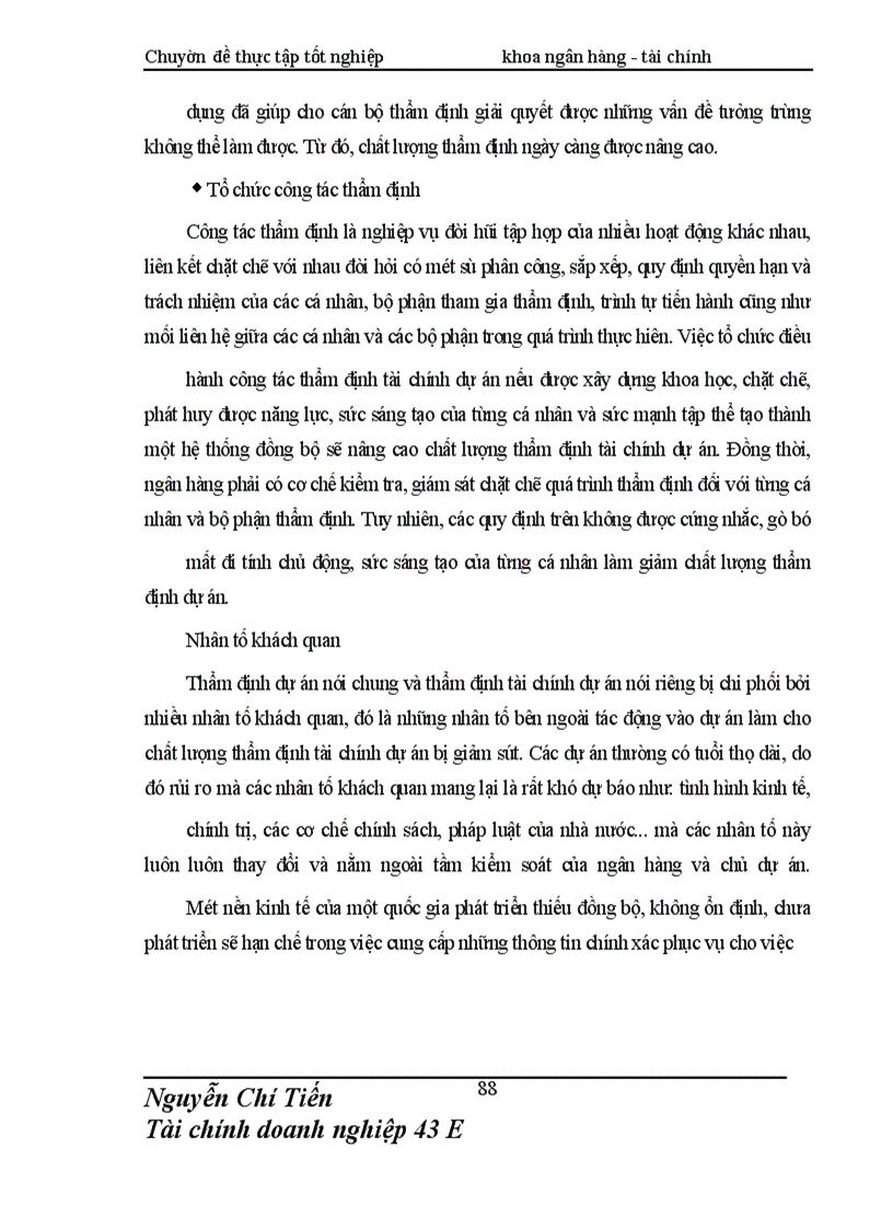 image for page Giải pháp nâng cao chất lượng thẩm định tài chính dự án đầu tư tài Chi nhánh NHNo & PTNN Nam Hà Nội