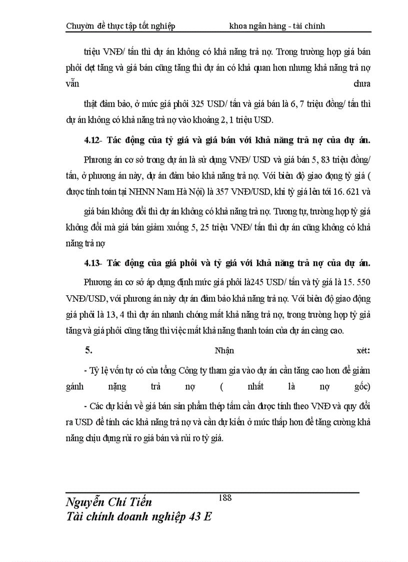 image for page Giải pháp nâng cao chất lượng thẩm định tài chính dự án đầu tư tài Chi nhánh NHNo & PTNN Nam Hà Nội