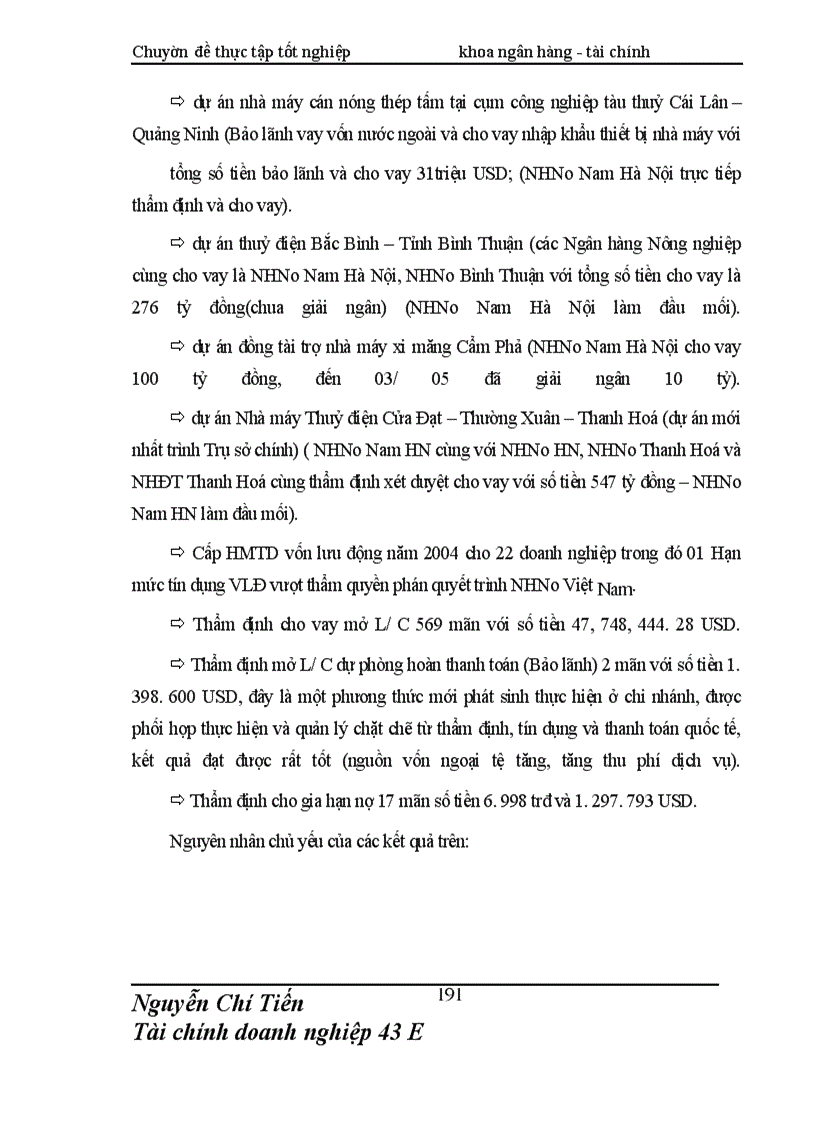 image for page Giải pháp nâng cao chất lượng thẩm định tài chính dự án đầu tư tài Chi nhánh NHNo & PTNN Nam Hà Nội