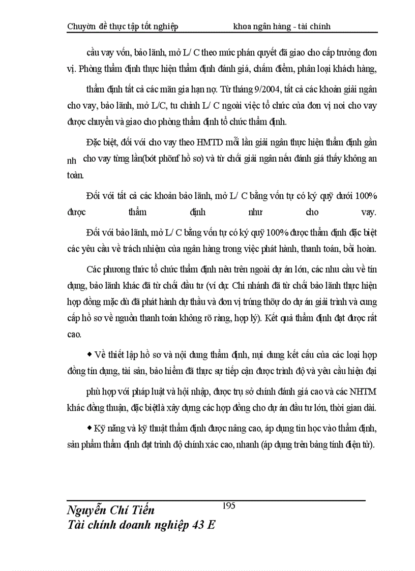 image for page Giải pháp nâng cao chất lượng thẩm định tài chính dự án đầu tư tài Chi nhánh NHNo & PTNN Nam Hà Nội