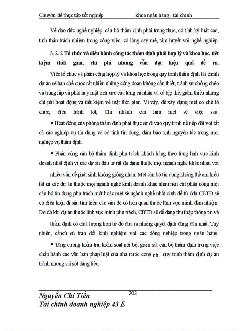 image for page Giải pháp nâng cao chất lượng thẩm định tài chính dự án đầu tư tài Chi nhánh NHNo & PTNN Nam Hà Nội