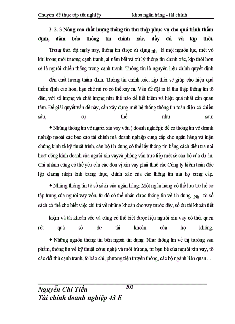 image for page Giải pháp nâng cao chất lượng thẩm định tài chính dự án đầu tư tài Chi nhánh NHNo & PTNN Nam Hà Nội