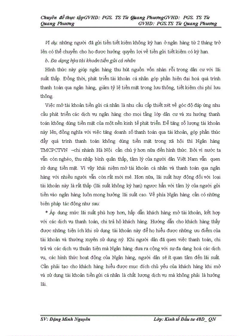 image for page Họat động huy động vốn tại Ngân hàng TMCP CT Vịệt Nam- chi nhánh Hà Nội