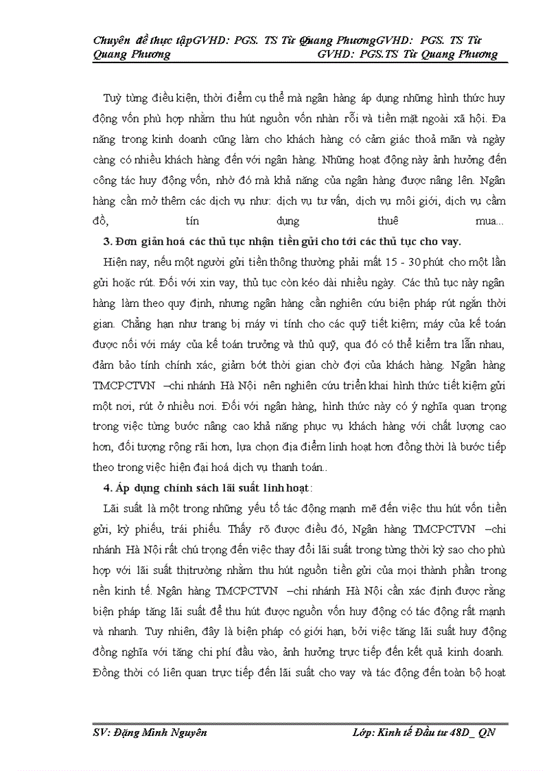 image for page Họat động huy động vốn tại Ngân hàng TMCP CT Vịệt Nam- chi nhánh Hà Nội