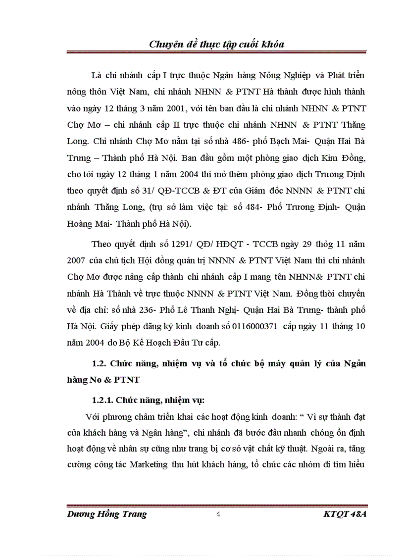 image for page Hoạt động thanh toán quốc tế tại ngân hàng Nông nghiệp và Phát triển Nông thôn chi nhánh Hà Thành