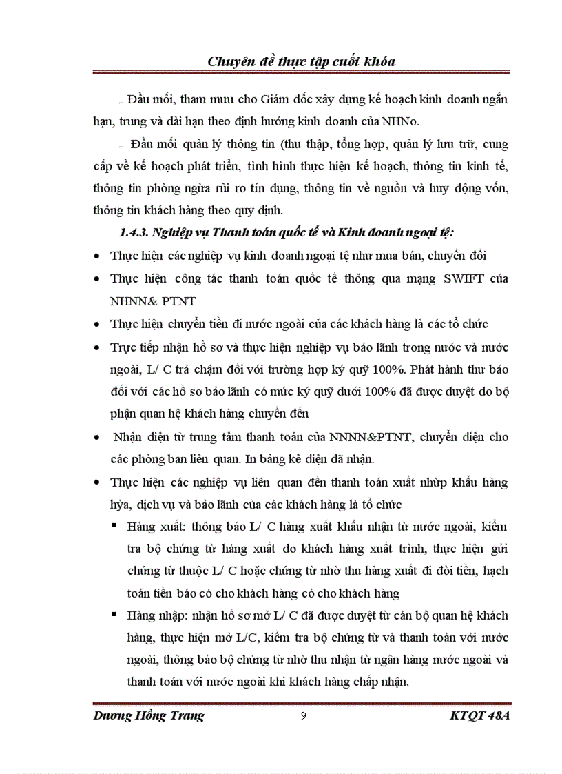 image for page Hoạt động thanh toán quốc tế tại ngân hàng Nông nghiệp và Phát triển Nông thôn chi nhánh Hà Thành