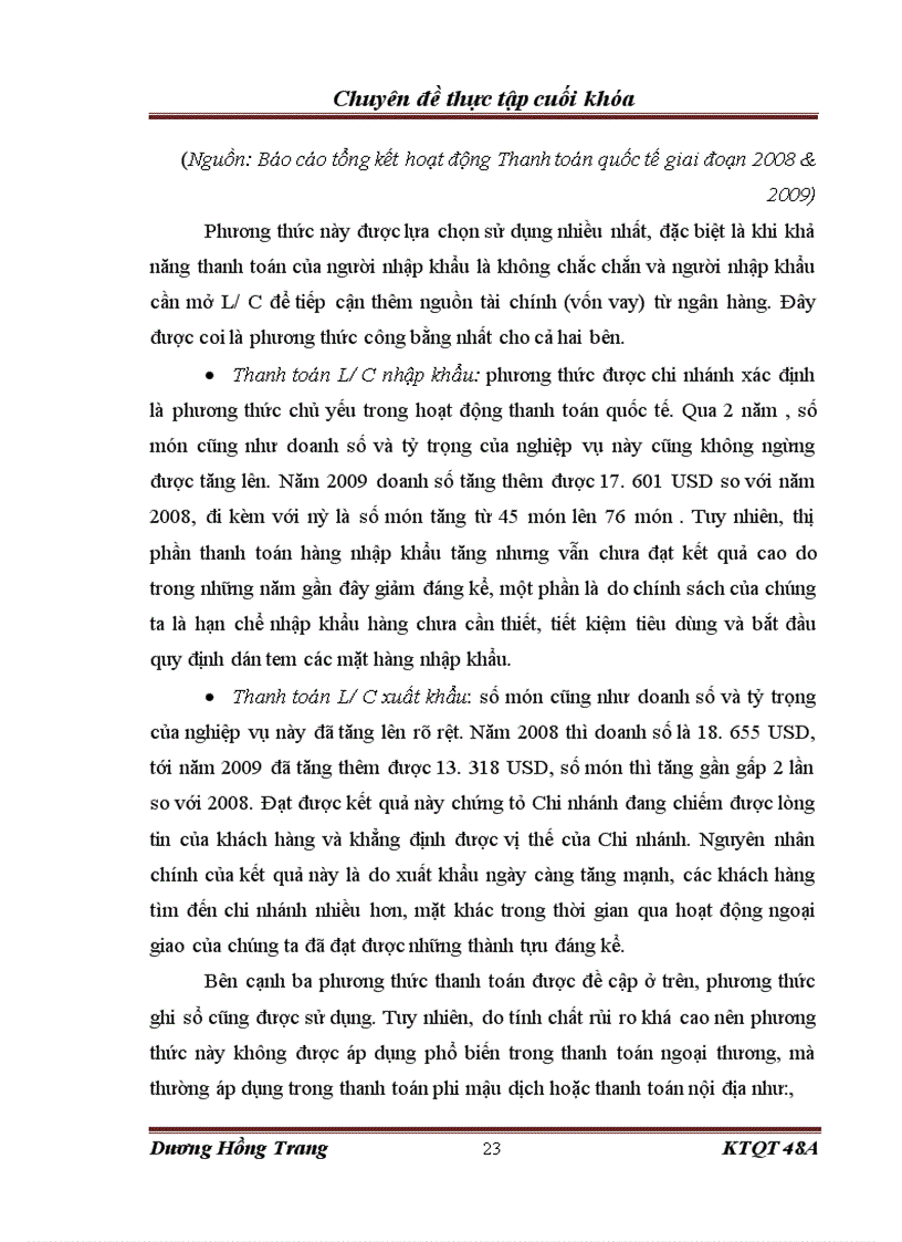 image for page Hoạt động thanh toán quốc tế tại ngân hàng Nông nghiệp và Phát triển Nông thôn chi nhánh Hà Thành