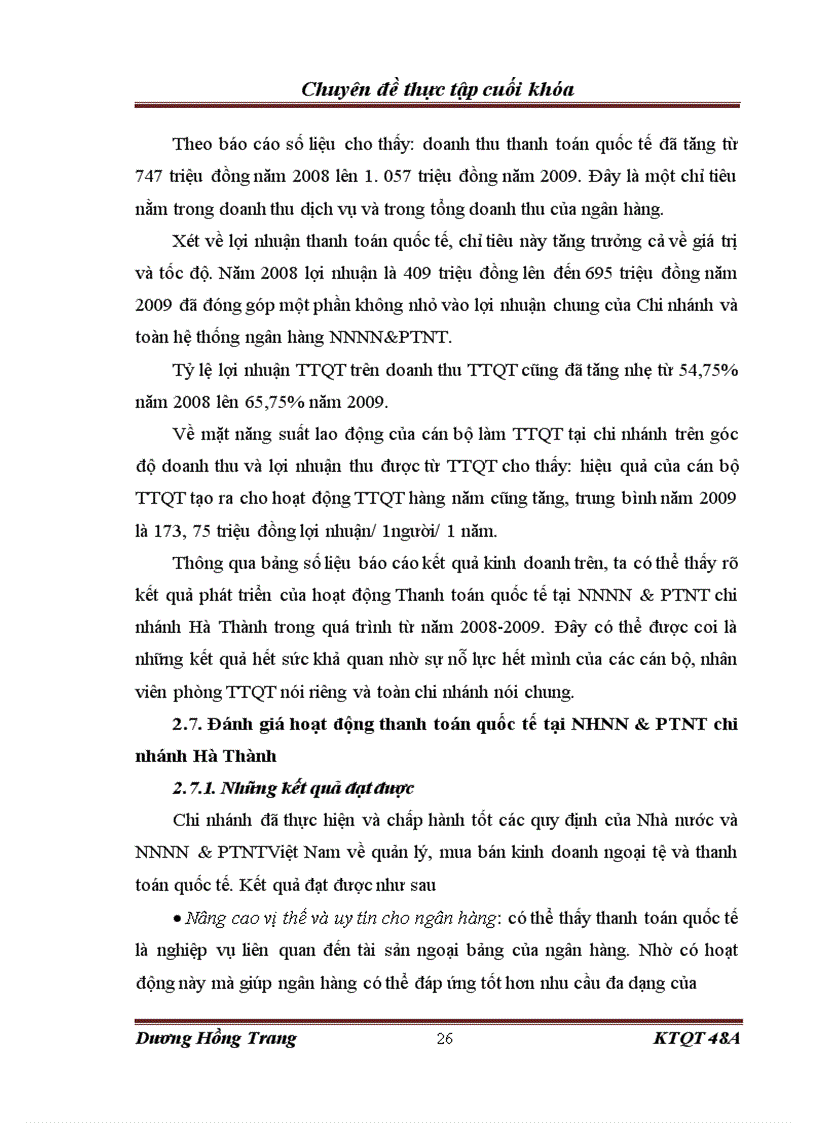 image for page Hoạt động thanh toán quốc tế tại ngân hàng Nông nghiệp và Phát triển Nông thôn chi nhánh Hà Thành