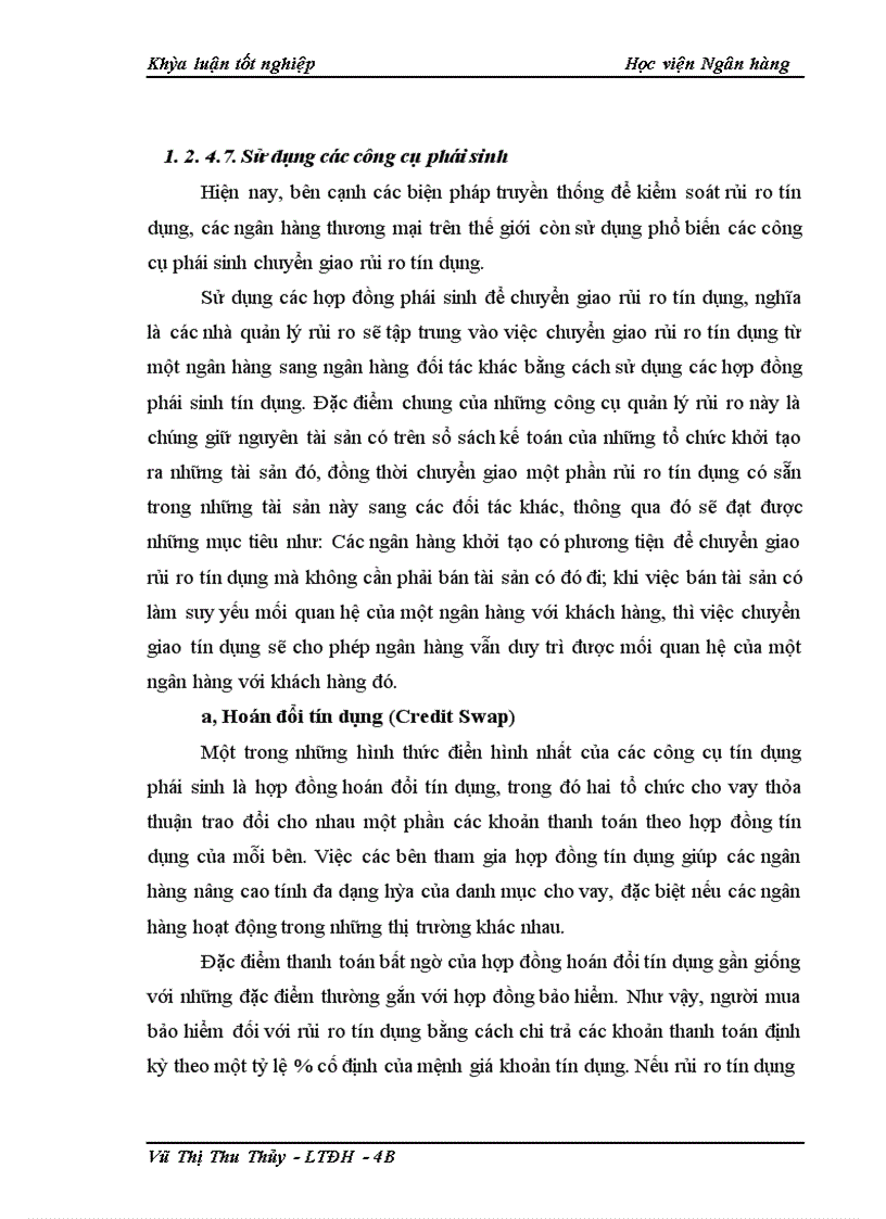 image for page Giải pháp phòng ngừa và hạn chế rủi ro tín dụng tại NHNo&PTNT chi nhánh Thanh Xuân