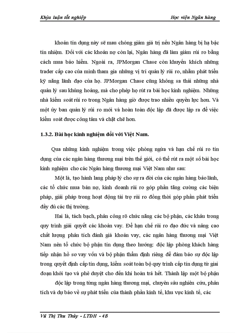 image for page Giải pháp phòng ngừa và hạn chế rủi ro tín dụng tại NHNo&PTNT chi nhánh Thanh Xuân