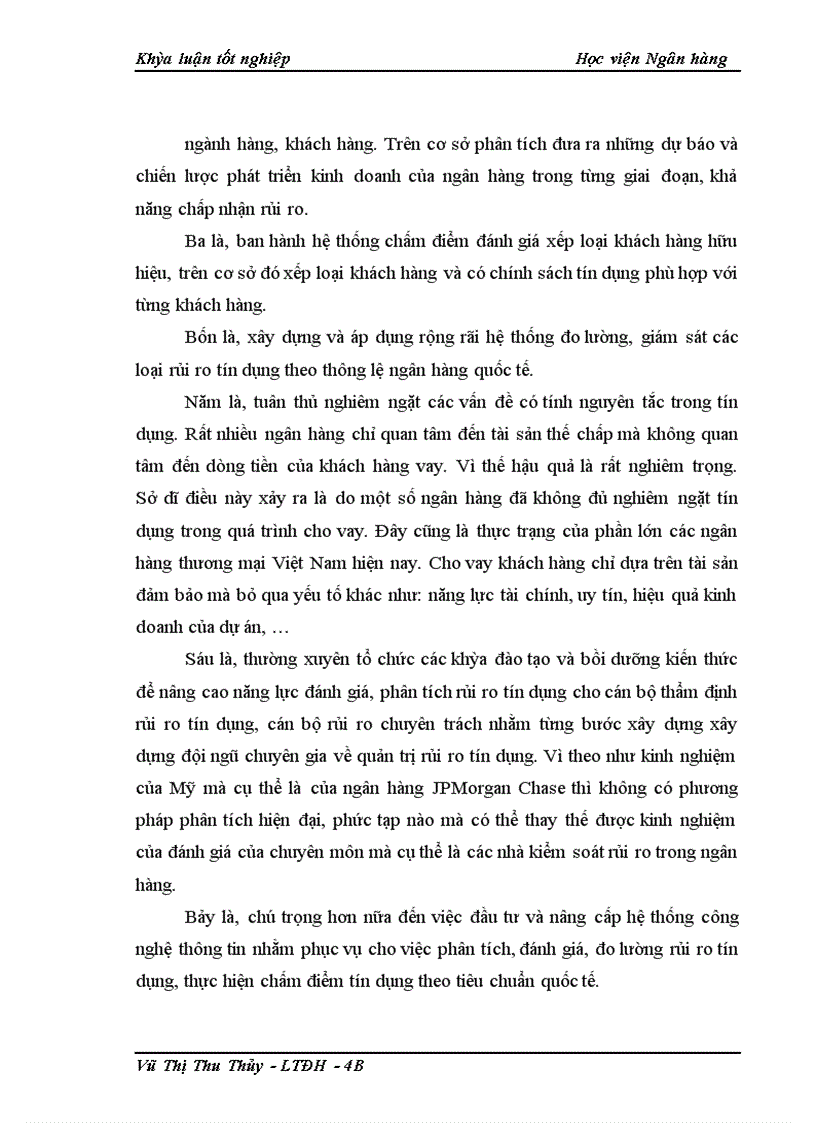 image for page Giải pháp phòng ngừa và hạn chế rủi ro tín dụng tại NHNo&PTNT chi nhánh Thanh Xuân