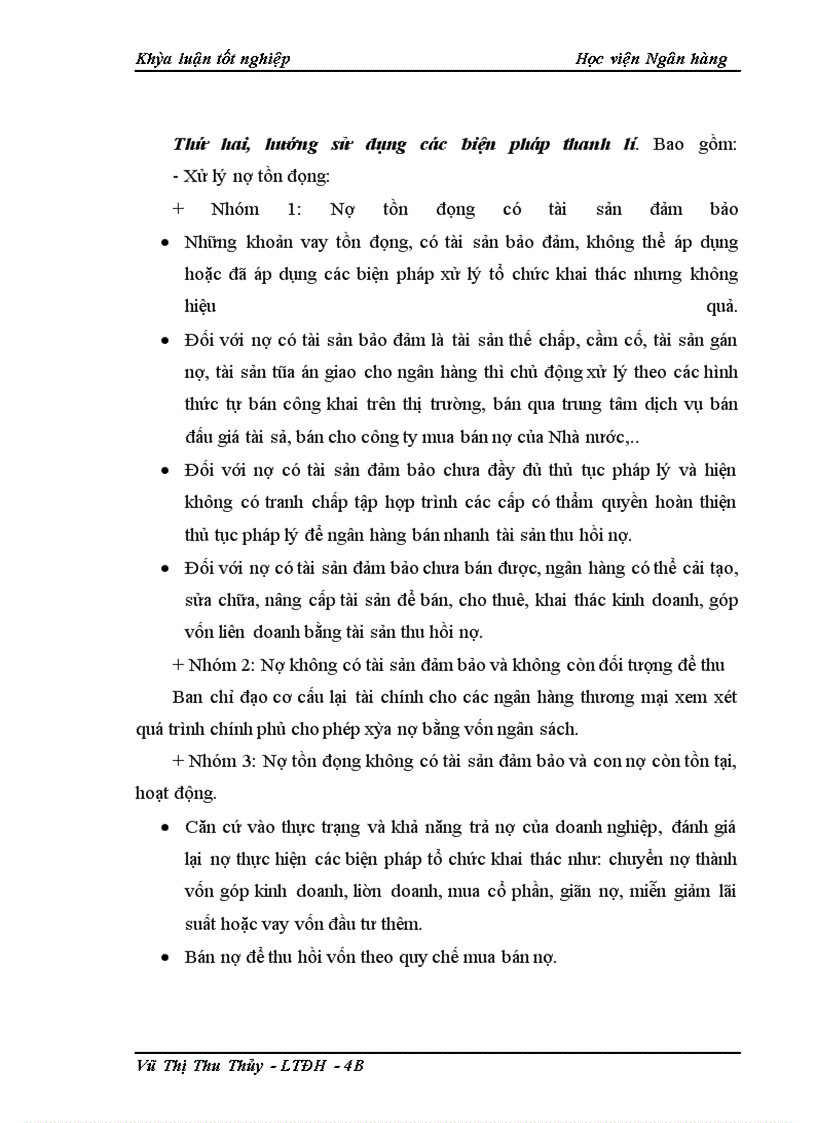 image for page Giải pháp phòng ngừa và hạn chế rủi ro tín dụng tại NHNo&PTNT chi nhánh Thanh Xuân