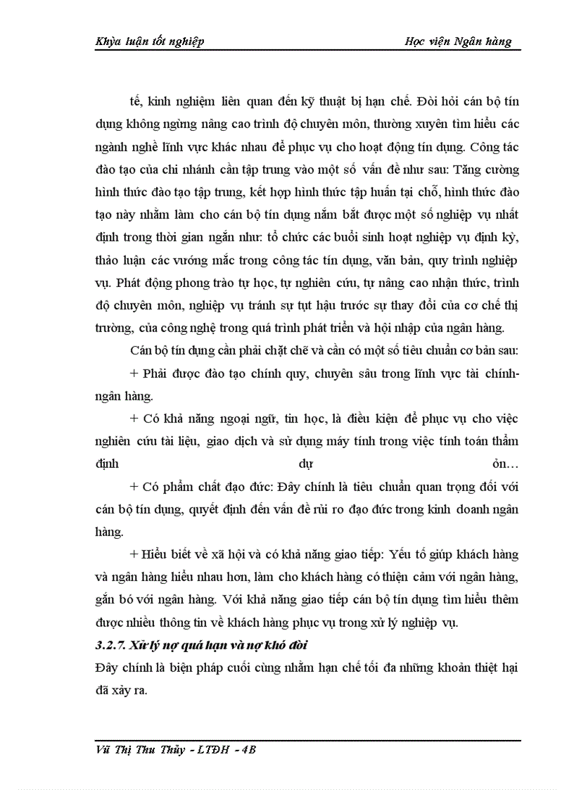 image for page Giải pháp phòng ngừa và hạn chế rủi ro tín dụng tại NHNo&PTNT chi nhánh Thanh Xuân