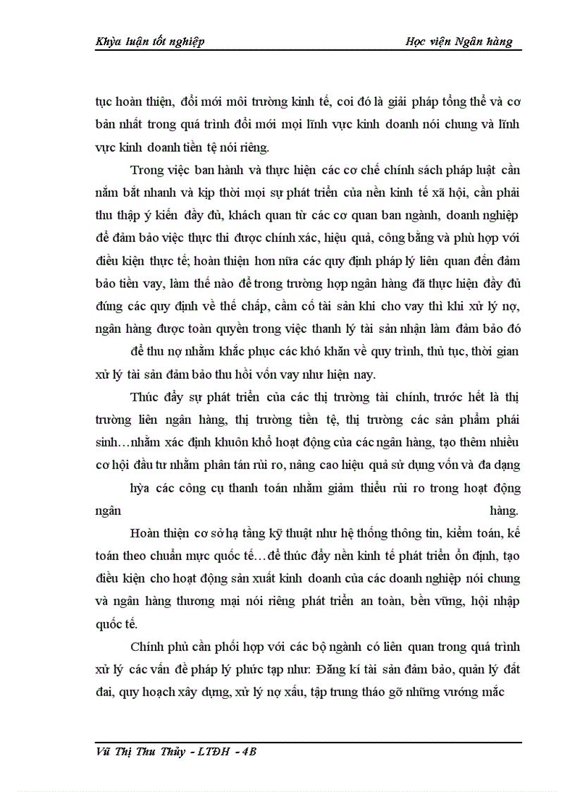 image for page Giải pháp phòng ngừa và hạn chế rủi ro tín dụng tại NHNo&PTNT chi nhánh Thanh Xuân